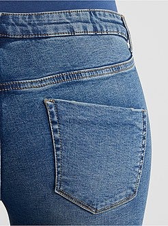 Calças de ganga pré-mamã corte slim - Kiabi