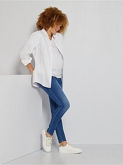 Calças de ganga pré-mamã super skinny - Kiabi