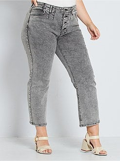 Calças de ganga regular fit - Kiabi