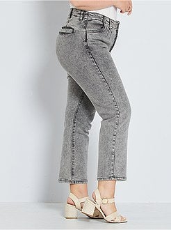 Calças de ganga regular fit - Kiabi