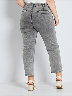 Calças de ganga regular fit - Kiabi