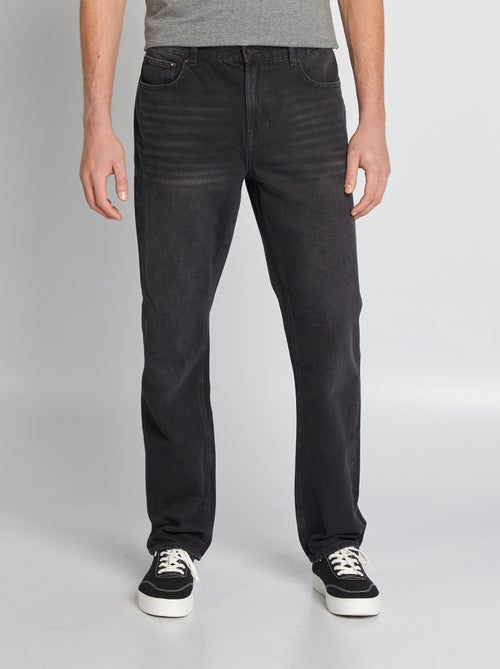 Calças de ganga regulares - L38 - Kiabi