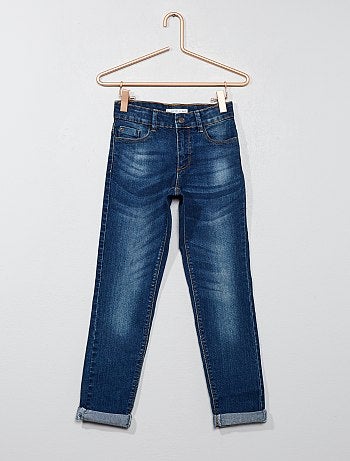 Menina 3-12 anos - Calças de ganga regulares - Kiabi