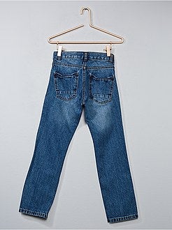 Calças de ganga regulares com 5 bolsos - Kiabi