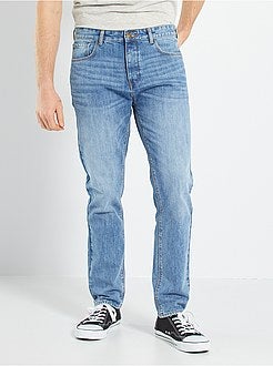 Calças de ganga regulares de conceção ecológica - Kiabi