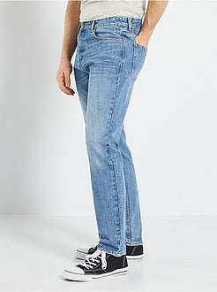 Calças de ganga regulares de conceção ecológica - Kiabi