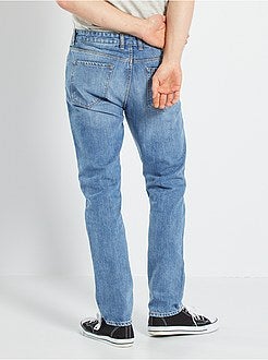 Calças de ganga regulares de conceção ecológica - Kiabi