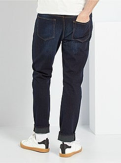 Calças de ganga regulares de conceção ecológica - Kiabi