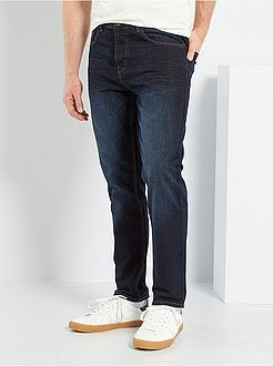 Calças de ganga regulares de conceção ecológica - Kiabi