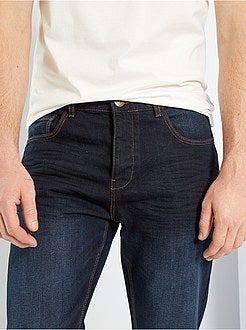 Calças de ganga regulares de conceção ecológica - Kiabi