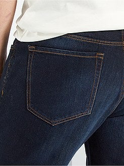 Calças de ganga regulares de conceção ecológica - Kiabi