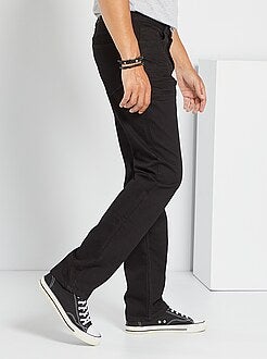 Calças de ganga regulares de conceção ecológica L34 - Kiabi