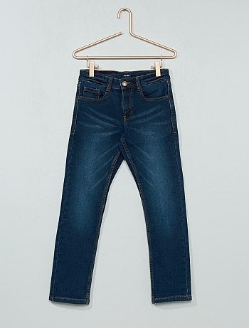 calças de ganga regulares de efeito deslavado - Kiabi