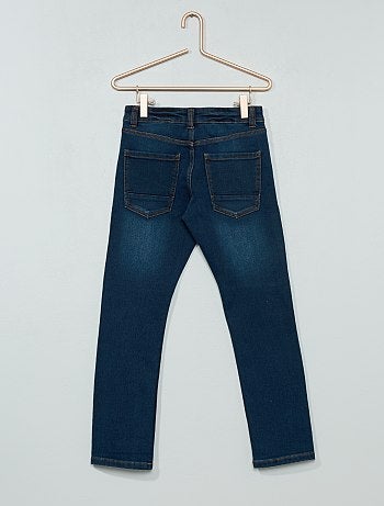 calças de ganga regulares de efeito deslavado - Kiabi