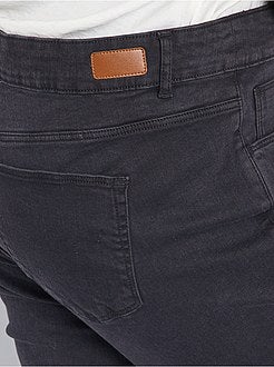 Calças de ganga regulares de ganga elástica comprimento 82 cm - Kiabi