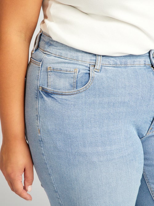 Calças de ganga regulares L28 - Kiabi