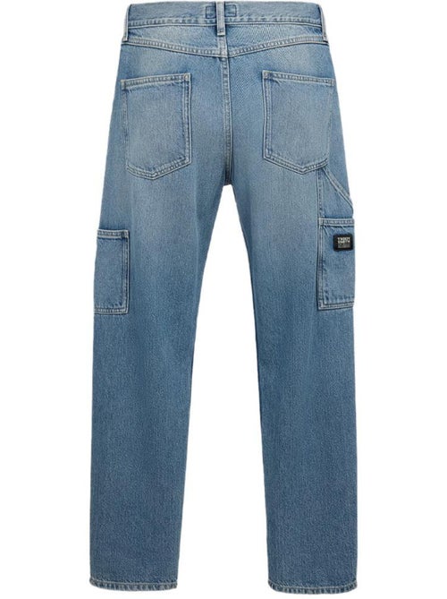 Calças de ganga retas azuis para homem teddy smith carpenter - Kiabi Calças de ganga retas azuis para homem teddy smith carpenter - Kiabi