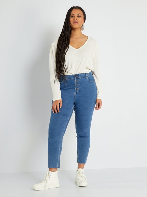 Calças de ganga skinny - 32L - Kiabi