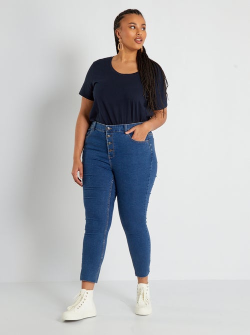 Calças de ganga skinny - 32L - Kiabi
