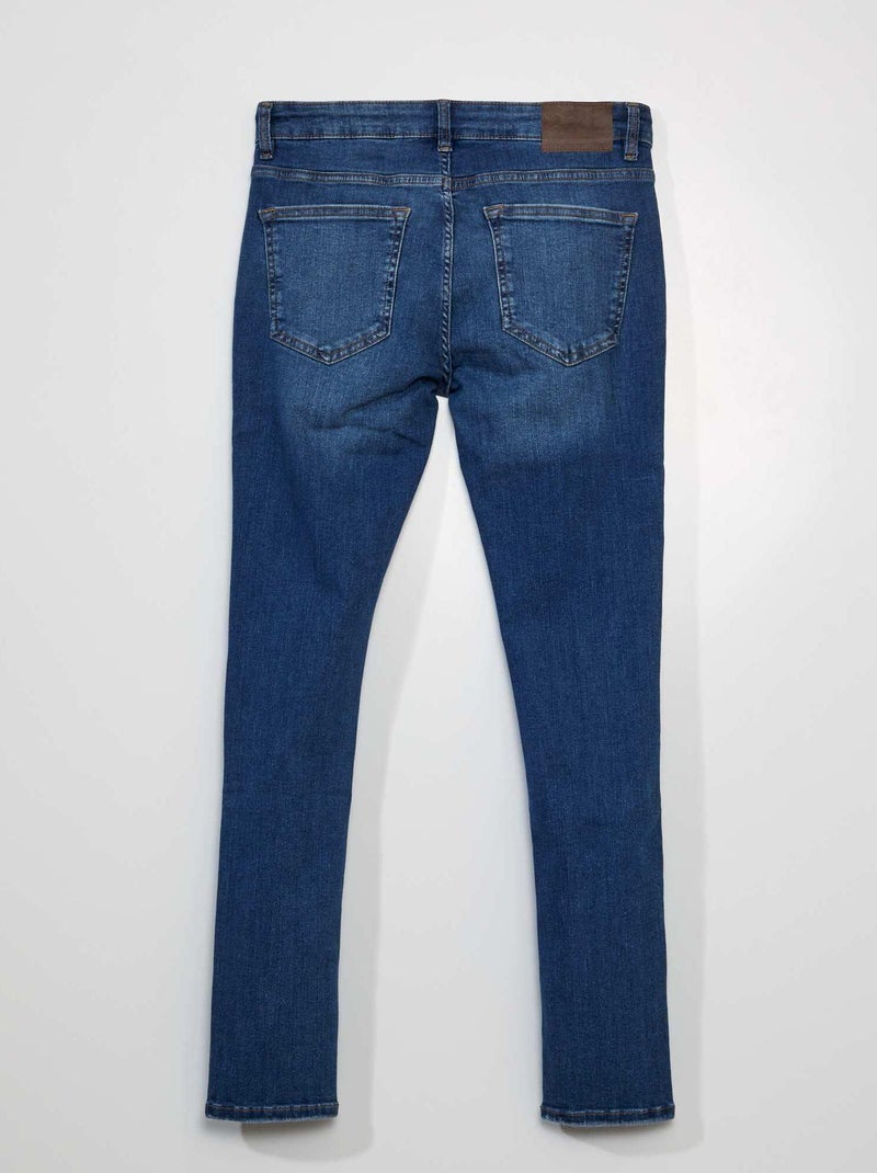 Calças de ganga skinny  - L30 AZUL - Kiabi