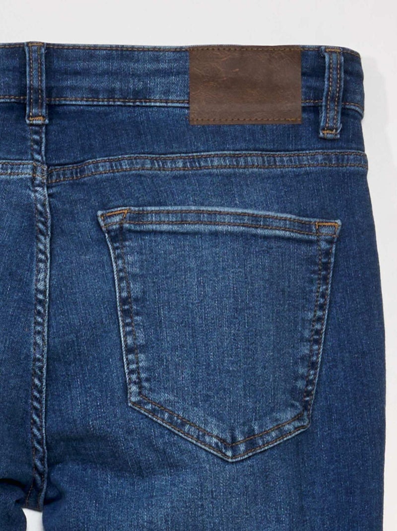 Calças de ganga skinny  - L30 AZUL - Kiabi