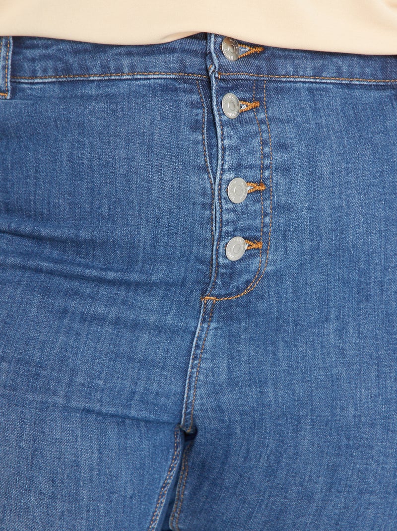 Calças de ganga skinny - L34 AZUL - Kiabi