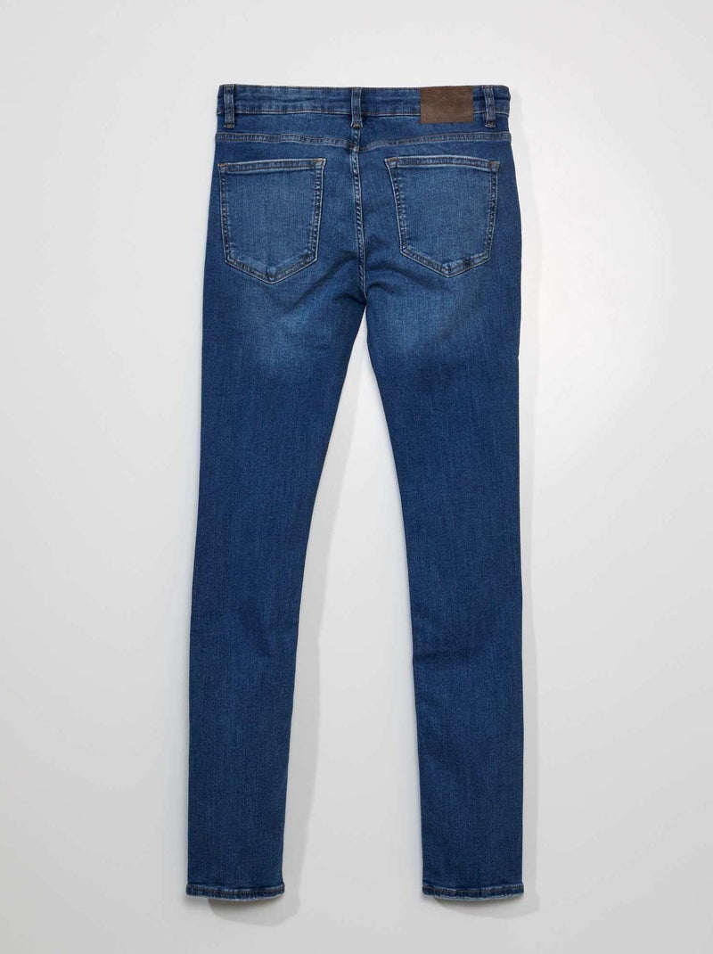 Calças de ganga skinny  - L34 AZUL - Kiabi