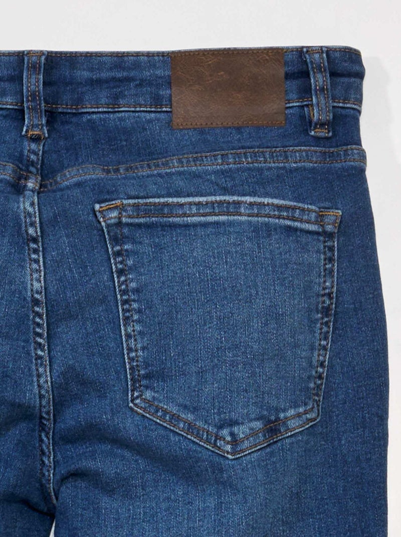 Calças de ganga skinny  - L34 AZUL - Kiabi