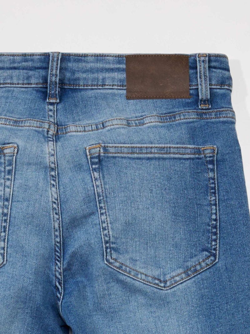 Calças de ganga skinny  - L34 AZUL - Kiabi