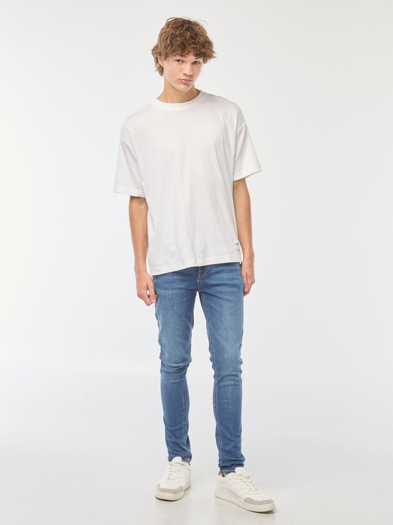 Calças de ganga skinny Azul - Kiabi