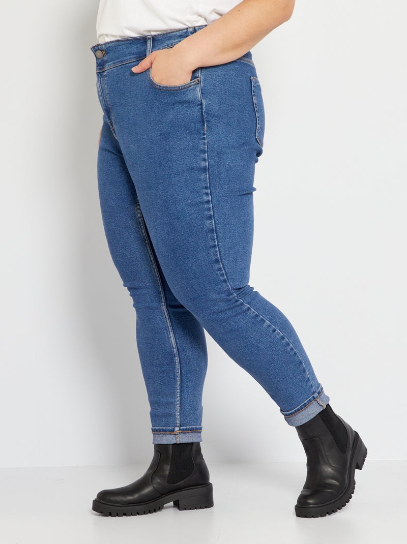 Calças de ganga skinny AZUL - Kiabi