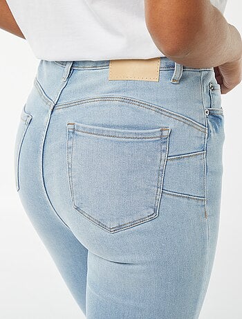 Calças de ganga skinny cintura subida - L30