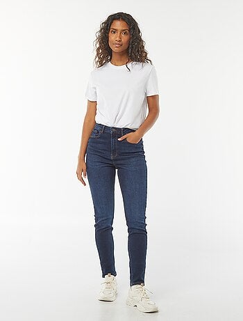 Calças de ganga skinny cintura subida - L30