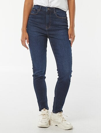 Calças de ganga skinny cintura subida - L30