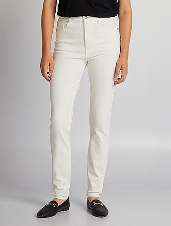 Calças de ganga skinny cintura subida - L30