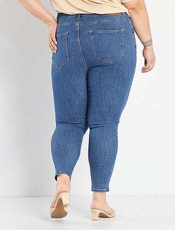 Calças de ganga skinny cintura subida - L32