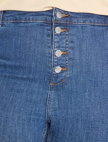 Calças de ganga skinny cintura subida - L32