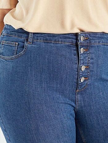 Calças de ganga skinny cintura subida - L32