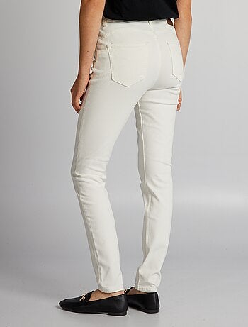Calças de ganga skinny cintura subida - L32