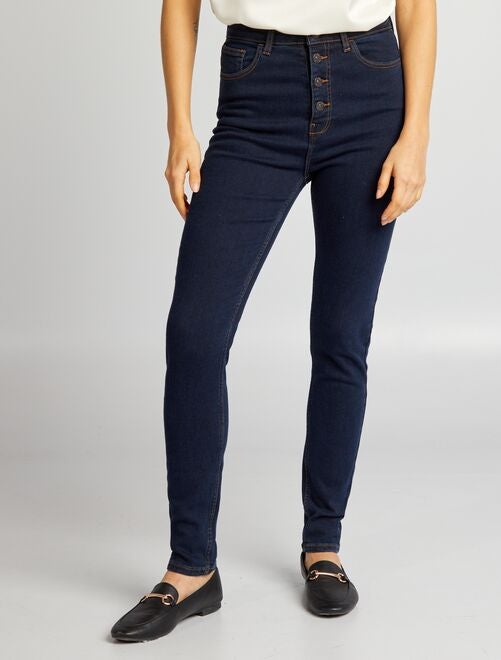 Jeans Body Curve Skinny Cintura Subida, Ofertas em calças de mulher