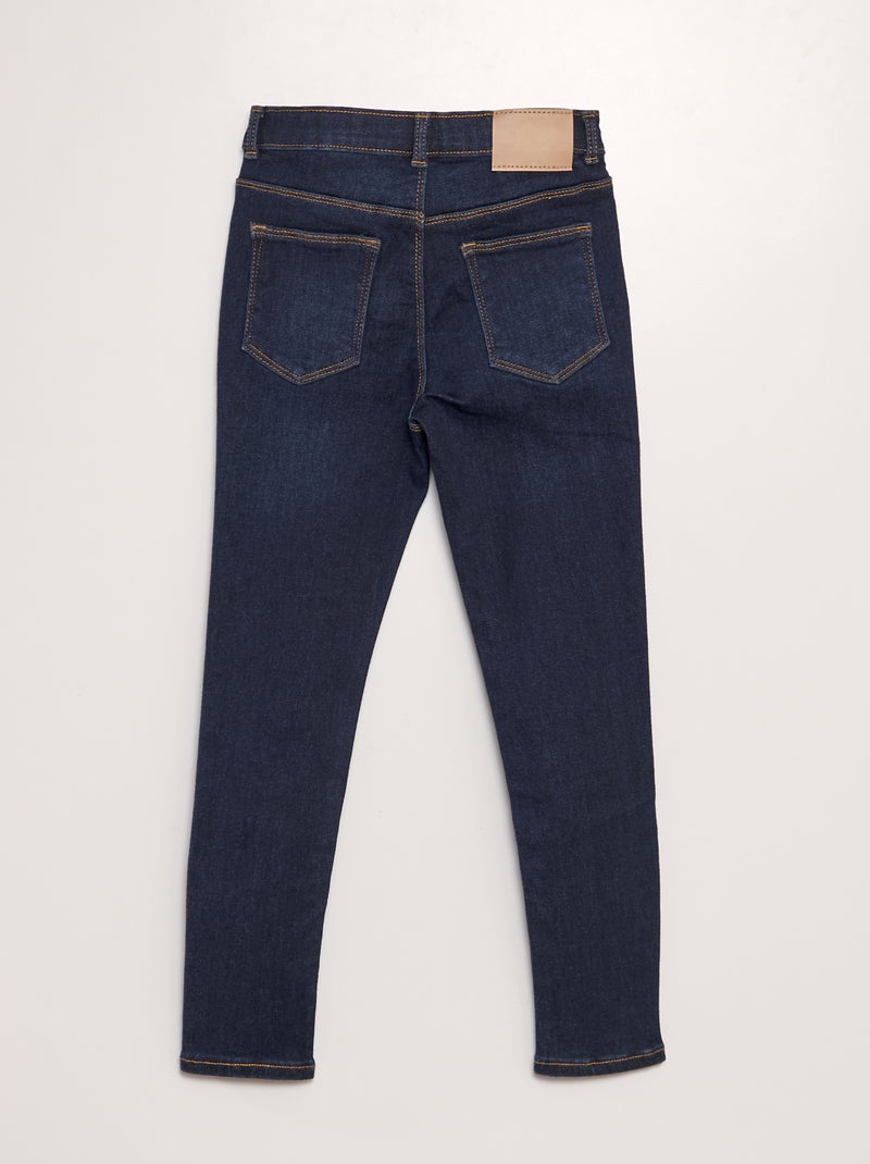 Calças de ganga skinny com 5 bolsos AZUL - Kiabi