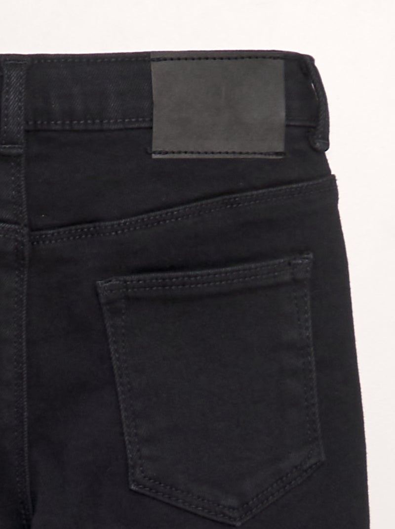 Calças de ganga skinny com 5 bolsos CINZA - Kiabi