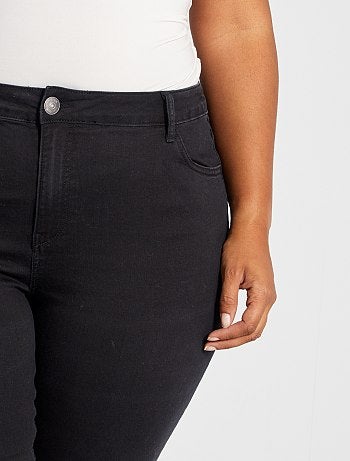 Calças de ganga skinny com 5 bolsos efeito push-up L32 - Kiabi