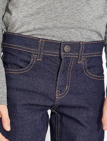 Calças de ganga skinny com cintura ajustável