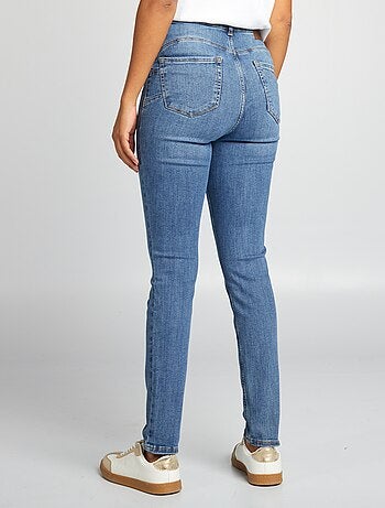 Calças de ganga skinny com cintura subida - L32