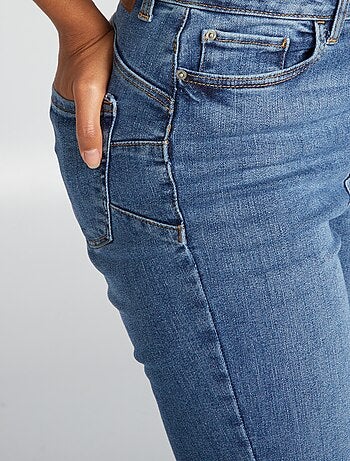 Calças de ganga skinny com cintura subida - L32