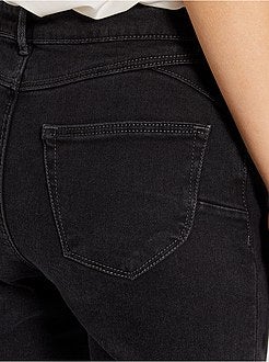 Calças de ganga skinny com cintura subida - Kiabi