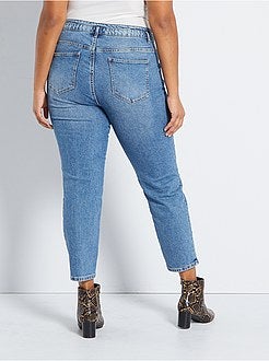 Calças de ganga skinny com corte em V - Kiabi