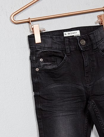 Calças de ganga skinny com efeito desbotado - Kiabi