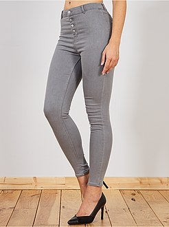 Calças de ganga skinny de 'conceção ecológica' - Kiabi